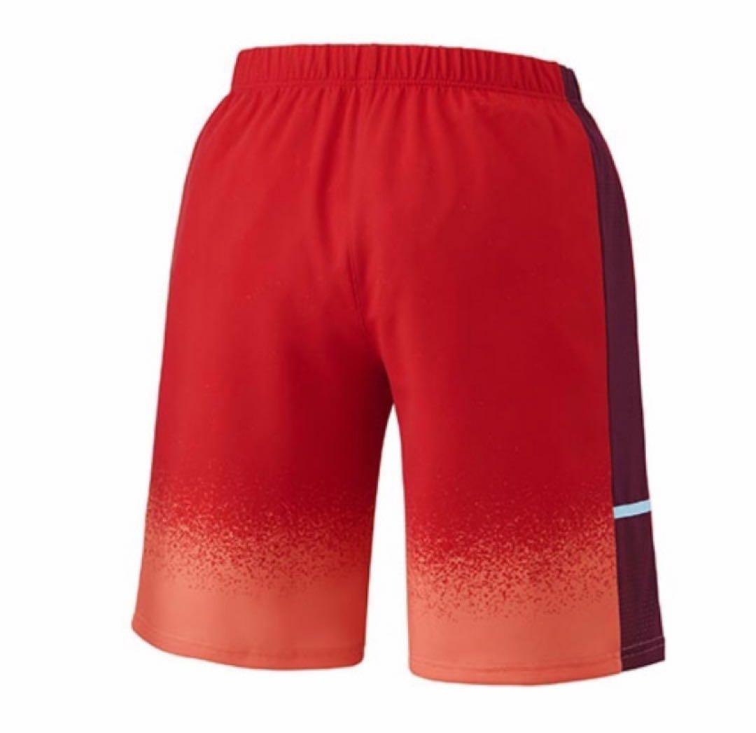 【新品未使用】 YONEX 日本代表モデルハーフパンツ コーラル Lサイズ