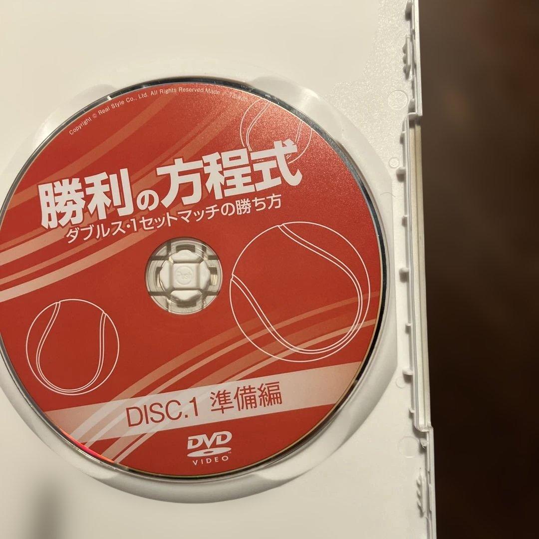 テニス　勝利の方程式 DVDシリーズ 4枚組