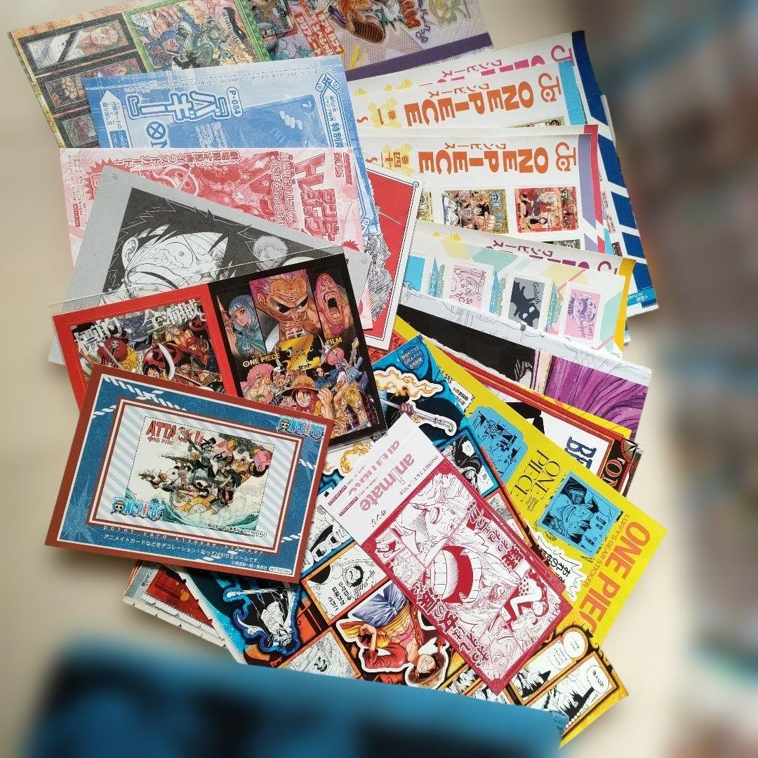 漫画ワンピースまとめ売り(抜けあり) ジャンプ付録など特典付き