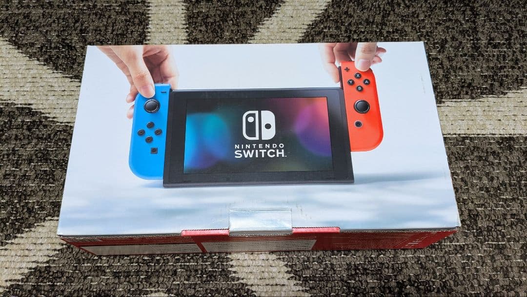 Nintendo Switch 本体セット（青/赤）通常モデル／動作確認済