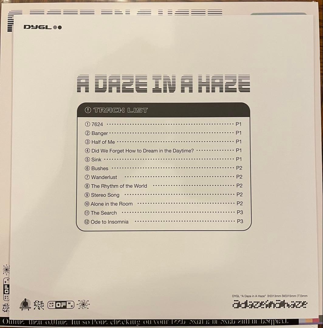 DYGL ／ A DAZE IN A HAZE レコード