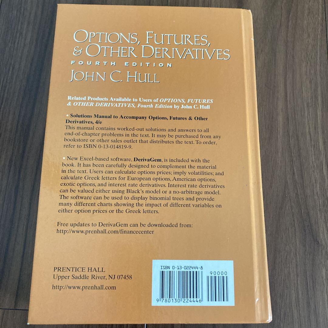 ビジネス・経済 Options,futures,&other derivatives