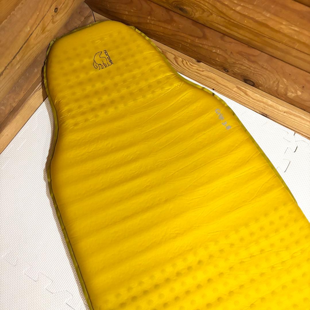 【美品】NORDISK ノルディスク Grip 3.8L インフレーターマット