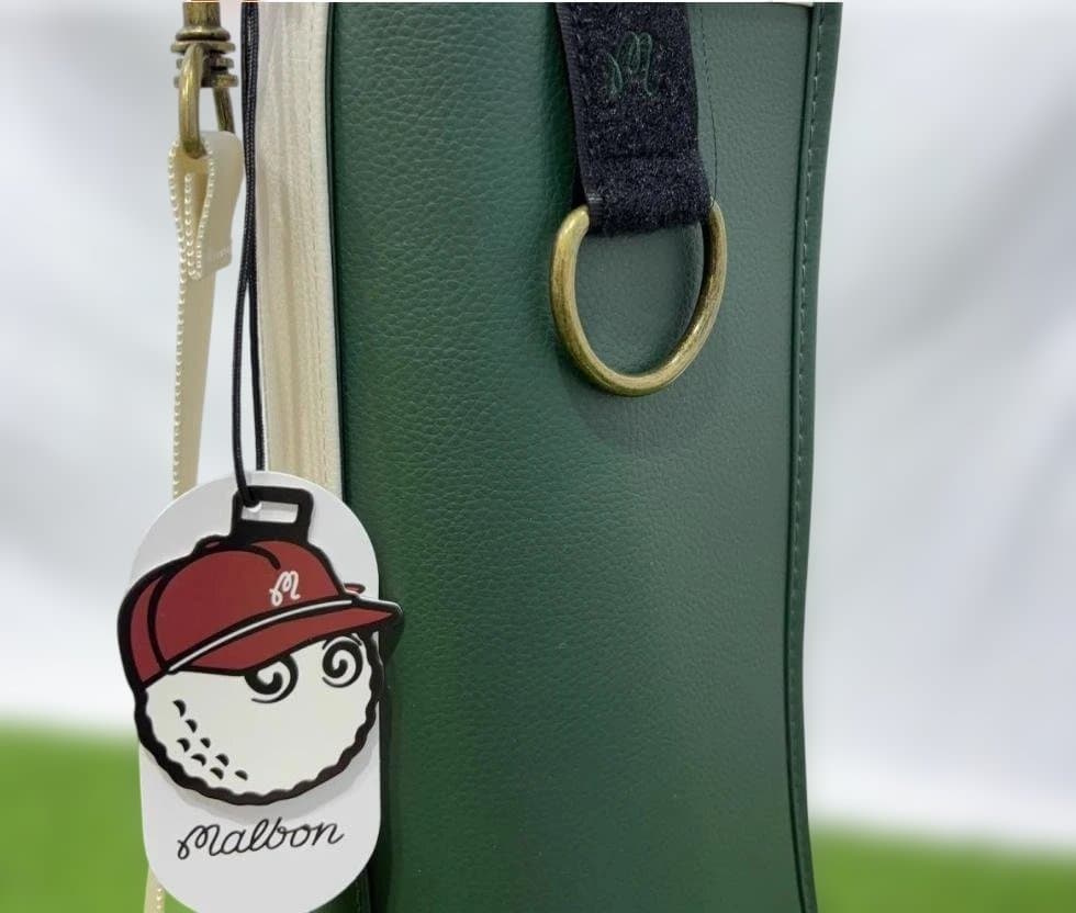 Malbon ゴルフバッグ ハーフケース 防水 軽量 ブラック 韓国限定モデル✨