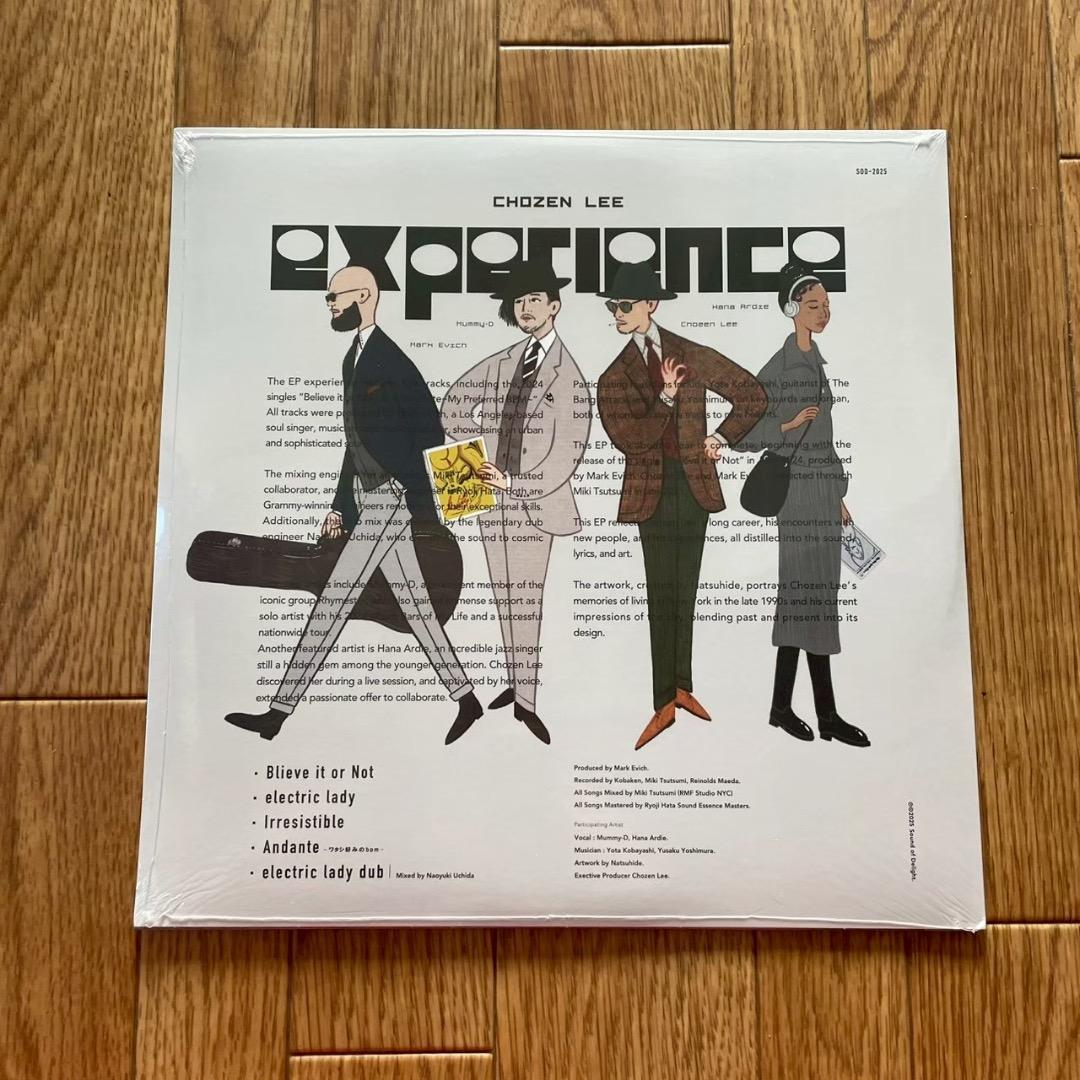 CHOZEN LEE experience LP レコード