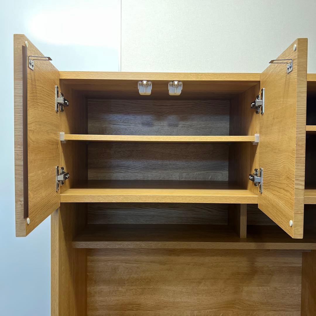 ニトリ キッチンボード　90KB LBR