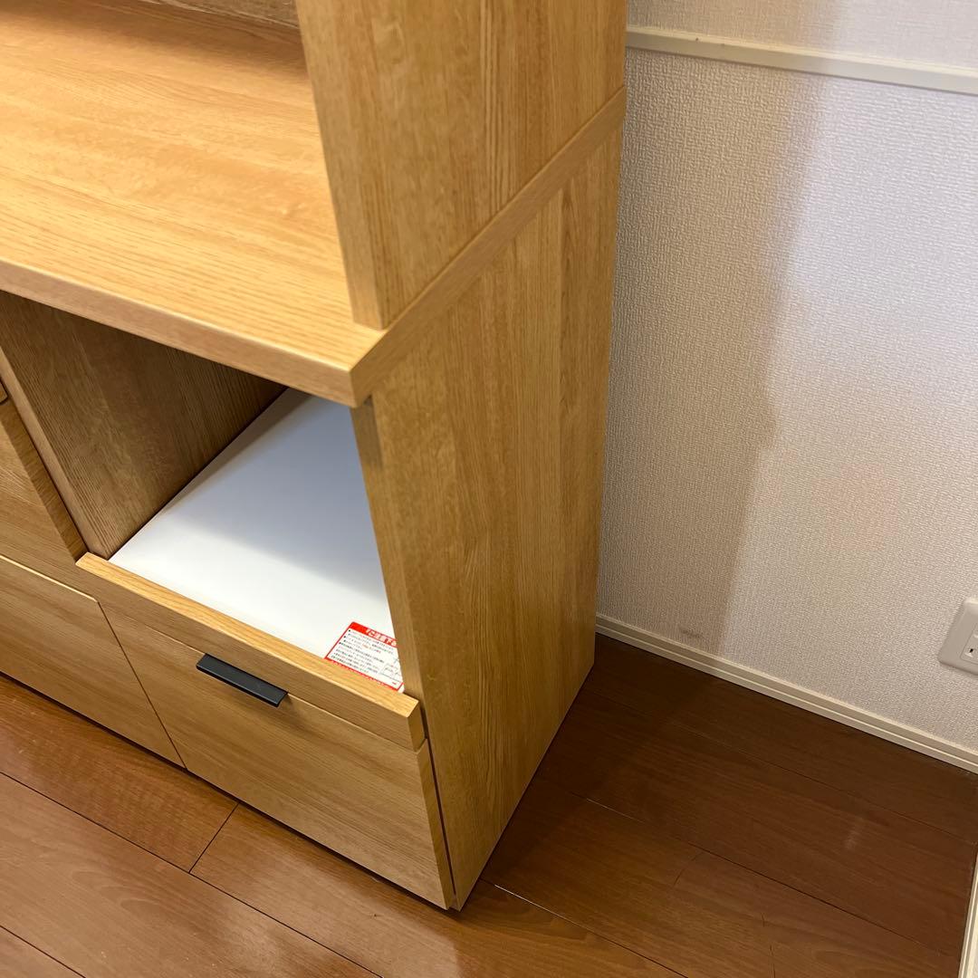 ニトリ キッチンボード　90KB LBR