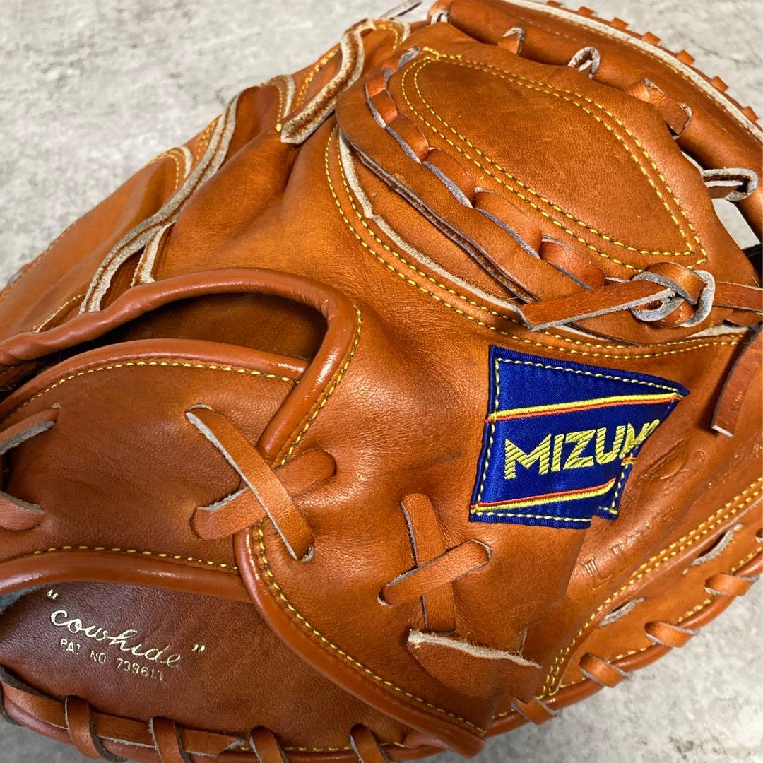 美津濃 ミズノ 一般 大人用 軟式 野球 グローブ キャッチャーミット 激レア品