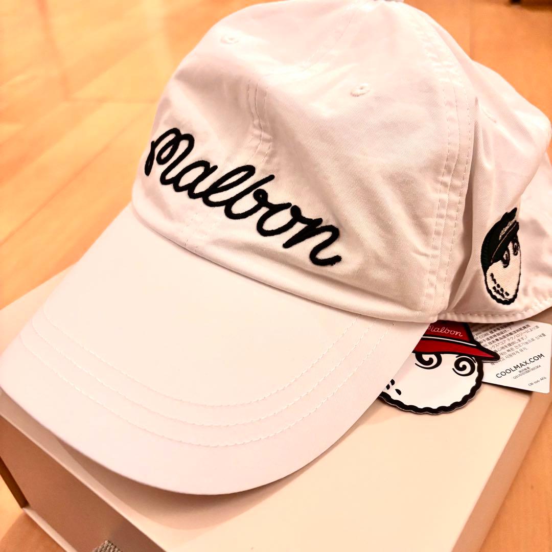 【新品未使用/送料無料】Malbon Golf キャップ
