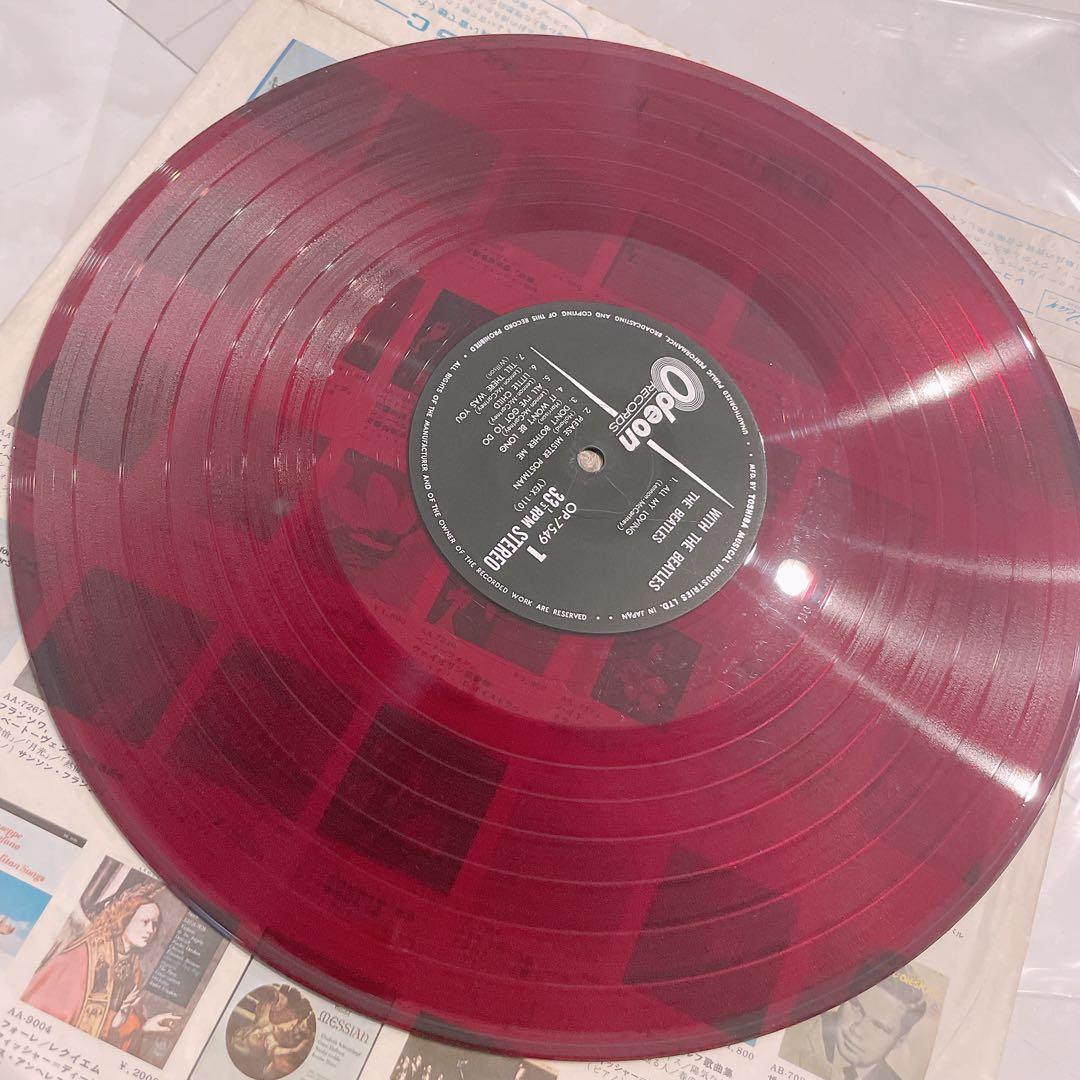これがビートルズ　赤盤　レコード