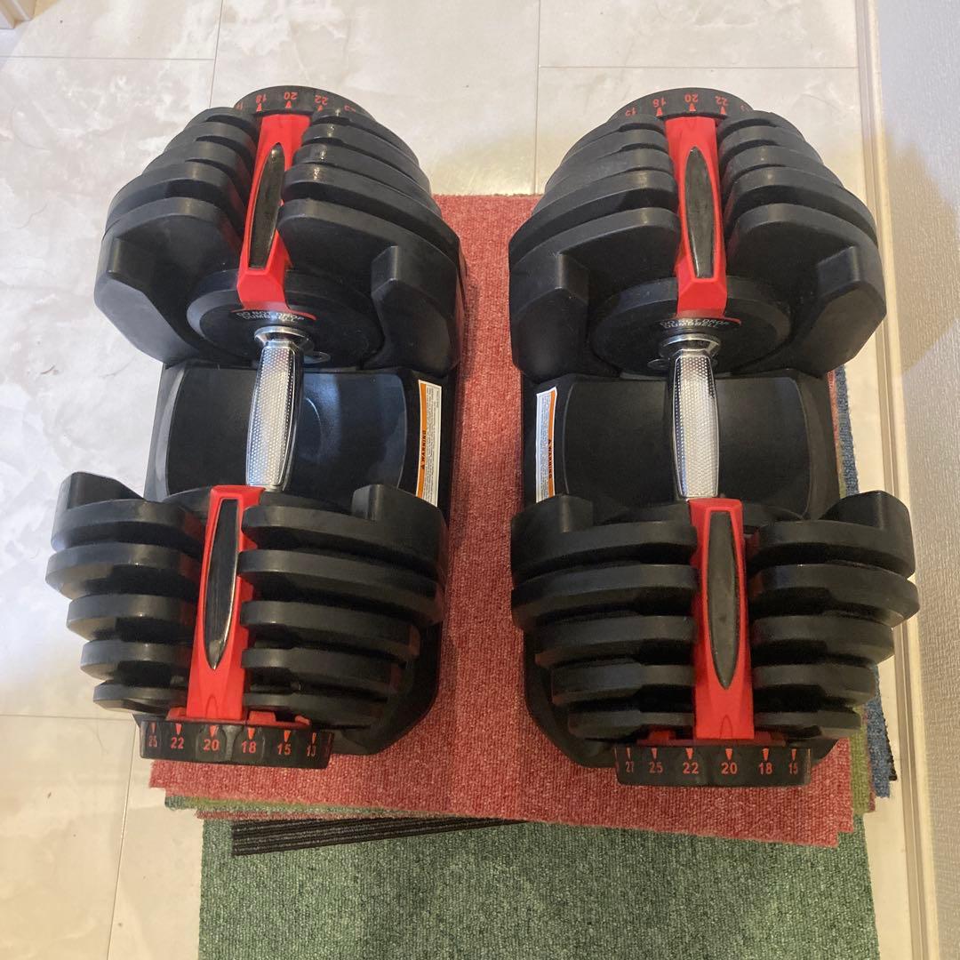 送料込み 可変式ダンベル 40Kg 2個セット
