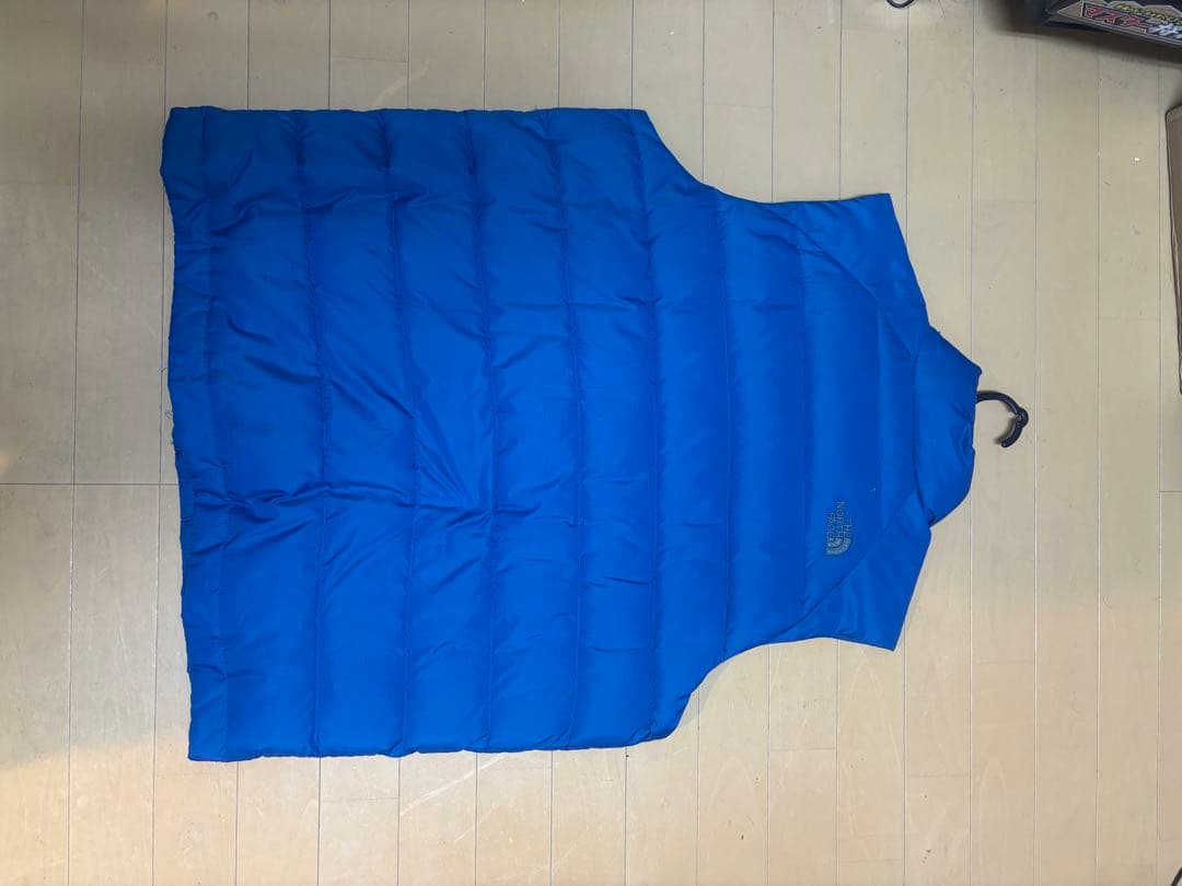 THE NORTH FACE 青 ダウンベスト