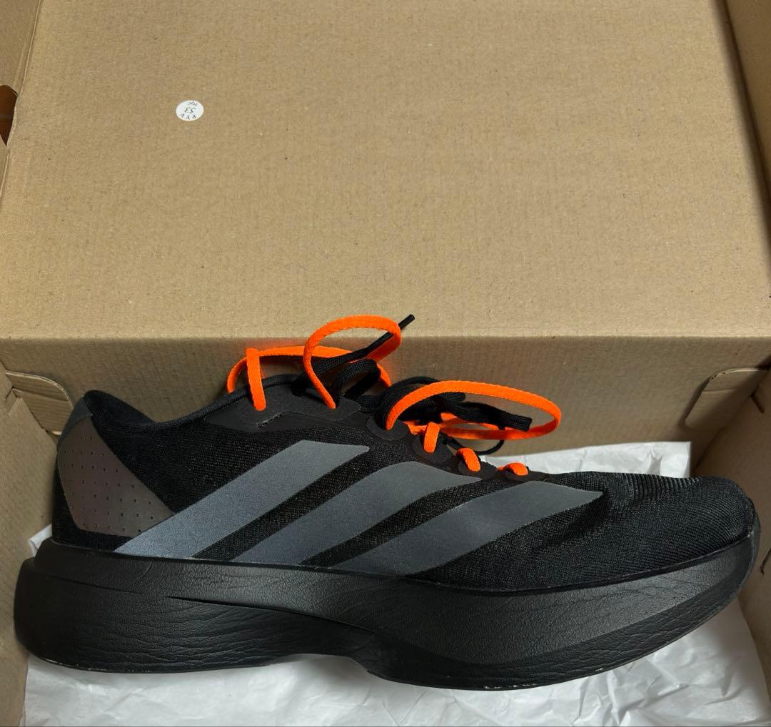 adidas ADIZERO Evo SL M 27.5 ブラック オレンジ