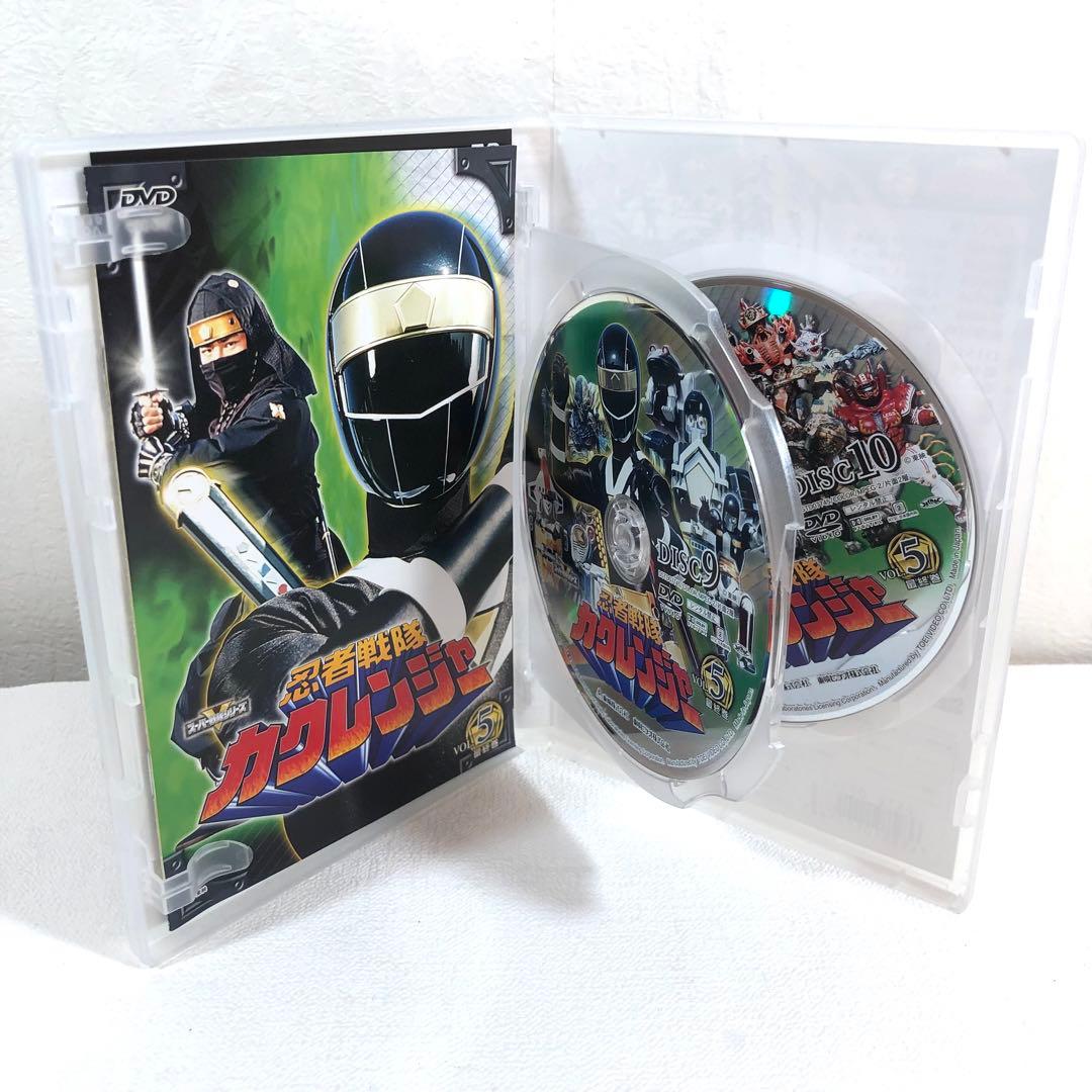【全10巻】忍者戦隊カクレンジャー VOL.1~VOL.5 DVD 正規品
