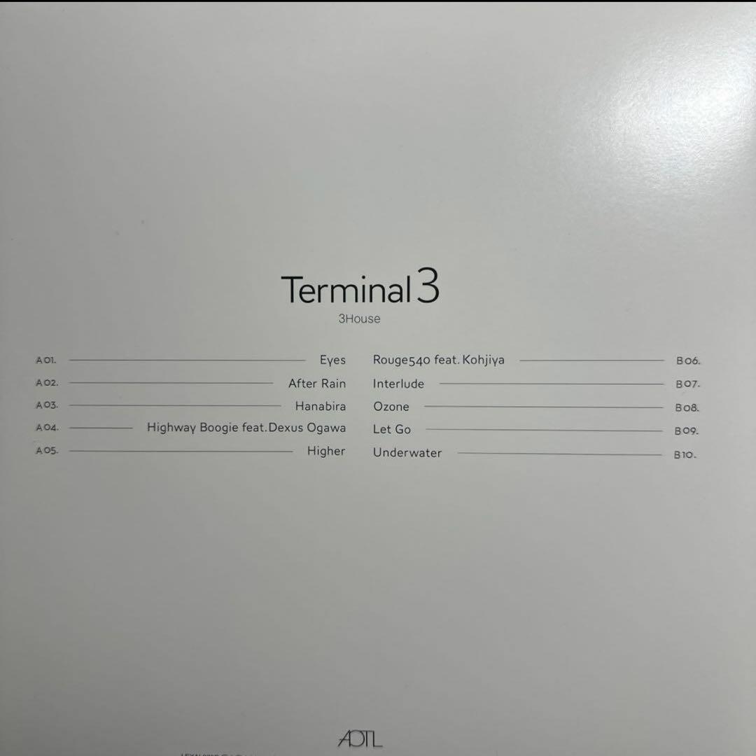 邦楽 3house Terminal 3\" (Vinyl LP)