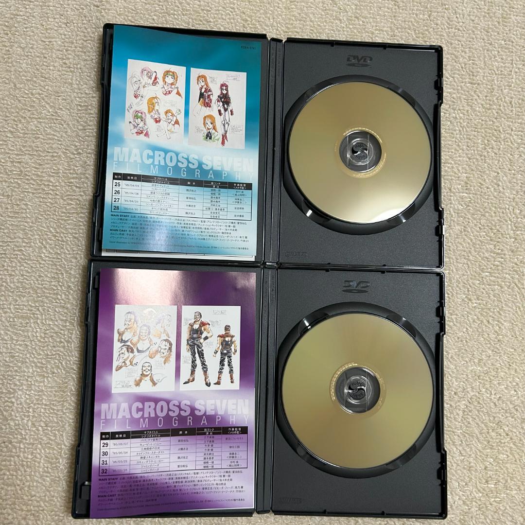 DVD マクロス7 全13巻セット セル版