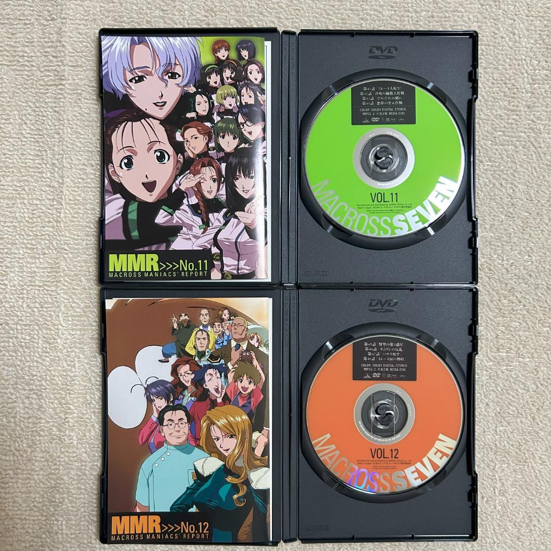 DVD マクロス7 全13巻セット セル版