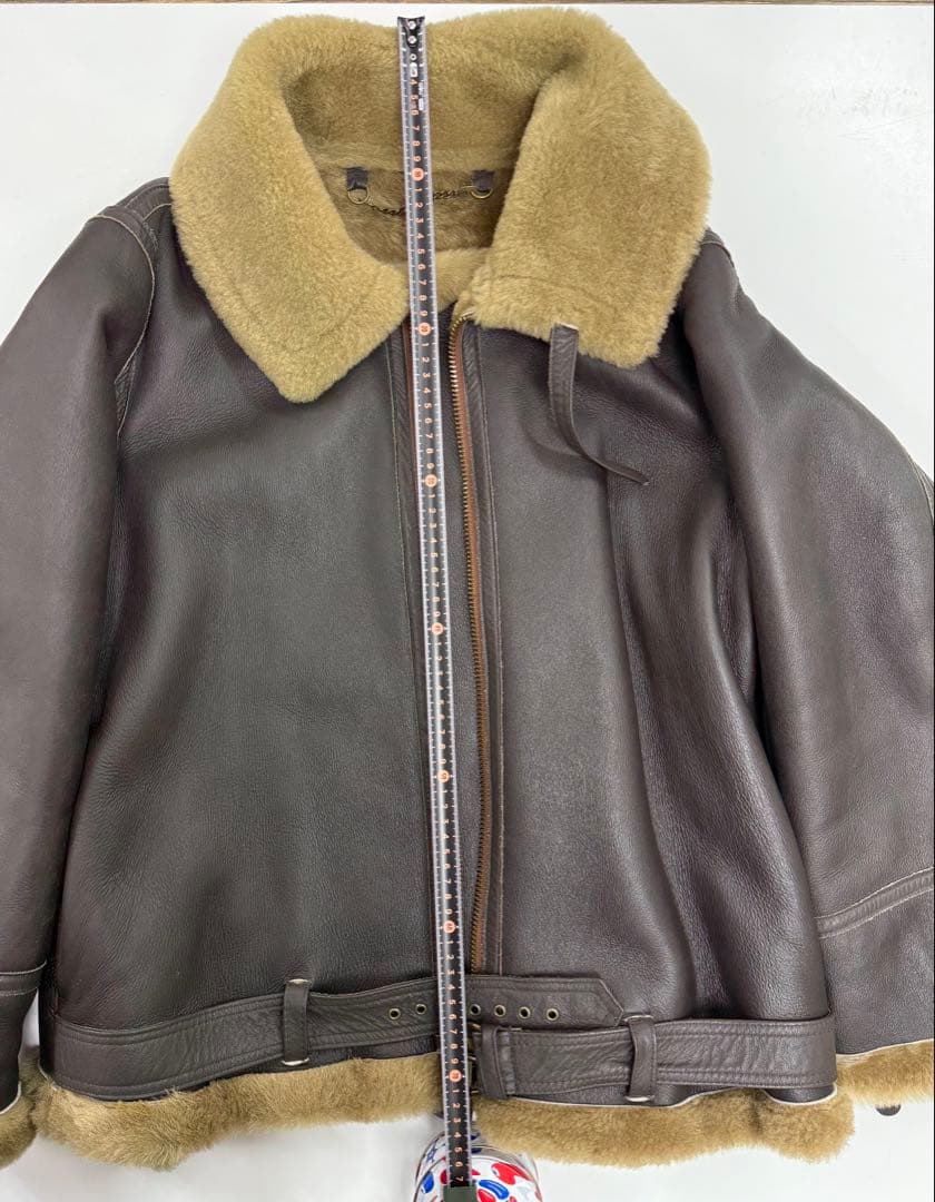 y*a様 【英国製美品】JAMES GROS B3ムートンジャケット　ブラウン