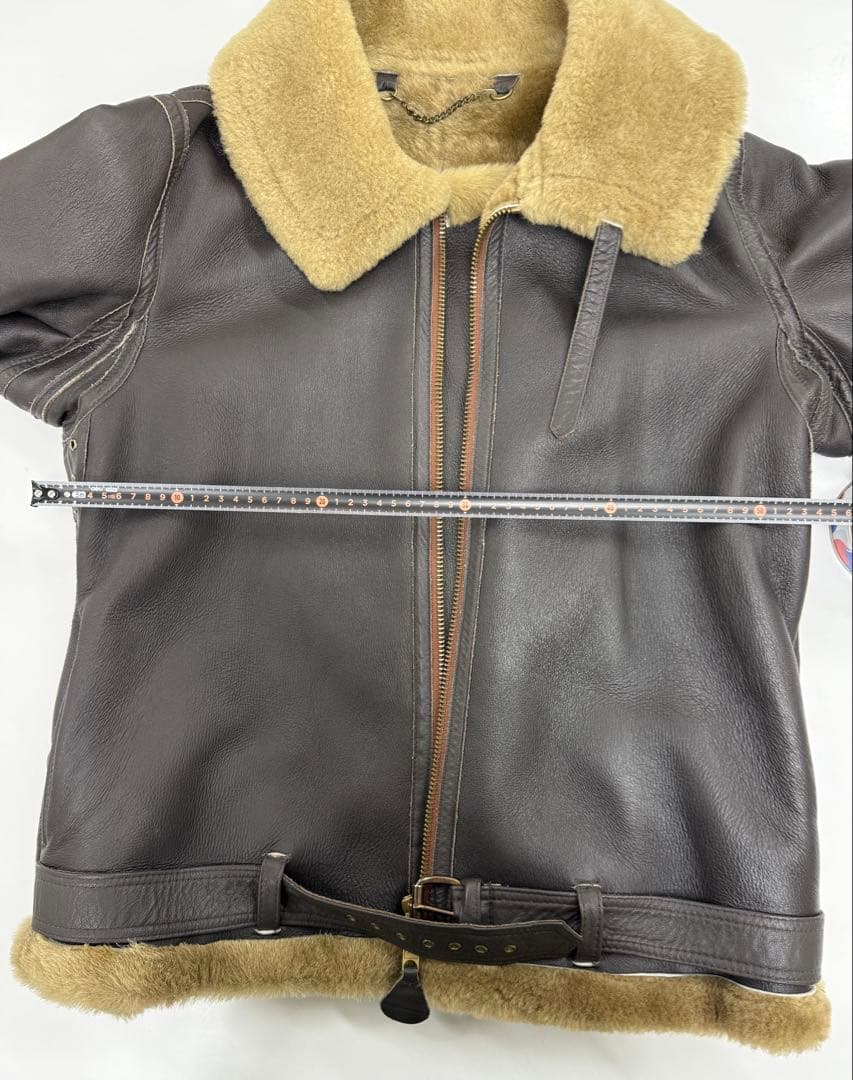 y*a様 【英国製美品】JAMES GROS B3ムートンジャケット　ブラウン