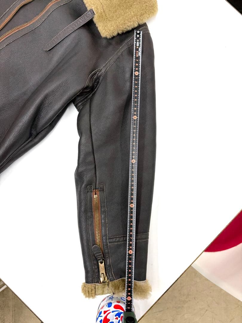 y*a様 【英国製美品】JAMES GROS B3ムートンジャケット　ブラウン