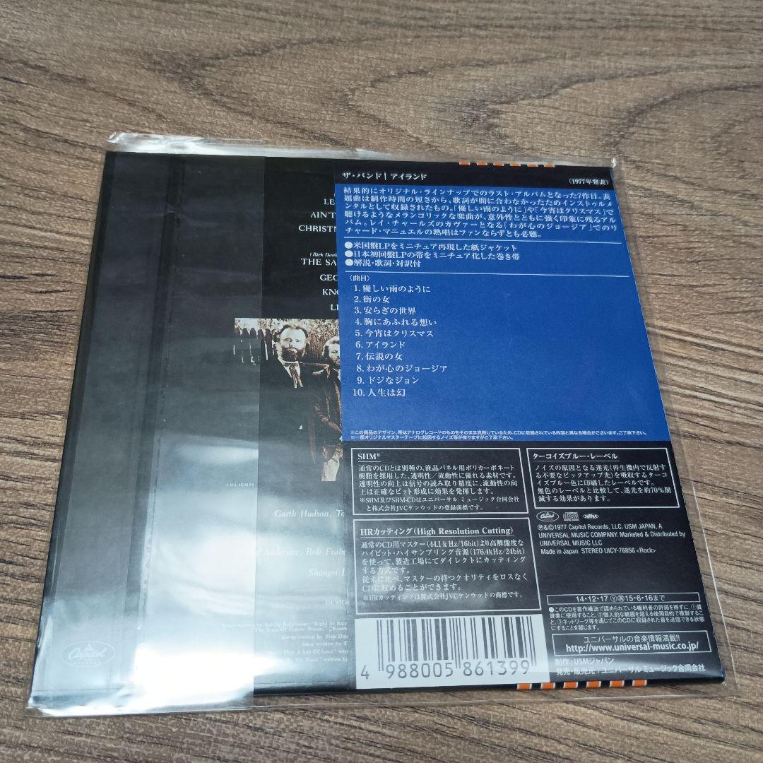 CD ザ・バンド　アイランド　SHM The Band
