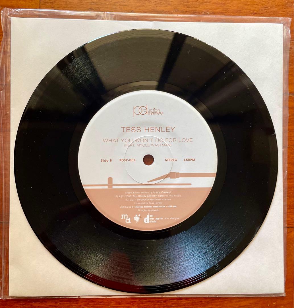 美品！TESS HENLEY - EASY TO LOVE 限定7\"レコード