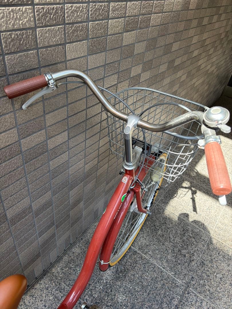 大阪市北区取りにこられる方限定　26インチ　シティサイクル 前面バスケット付き