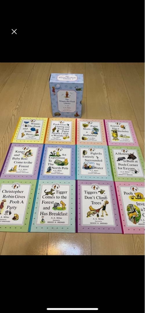 値下げ！【美品　洋書】ピーターラビット（12冊）・くまのプーさん（12冊）セット