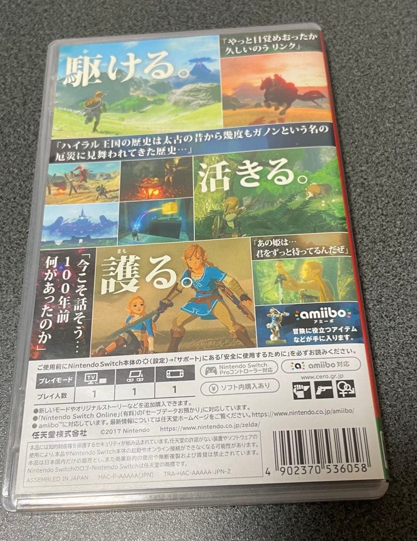 ゼルダの伝説 ブレワイ　ティアキン　2本セット