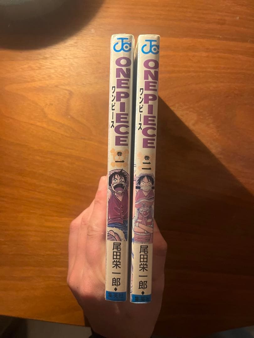 【初版】　ONEPIECE　ワンピース　1巻&2巻