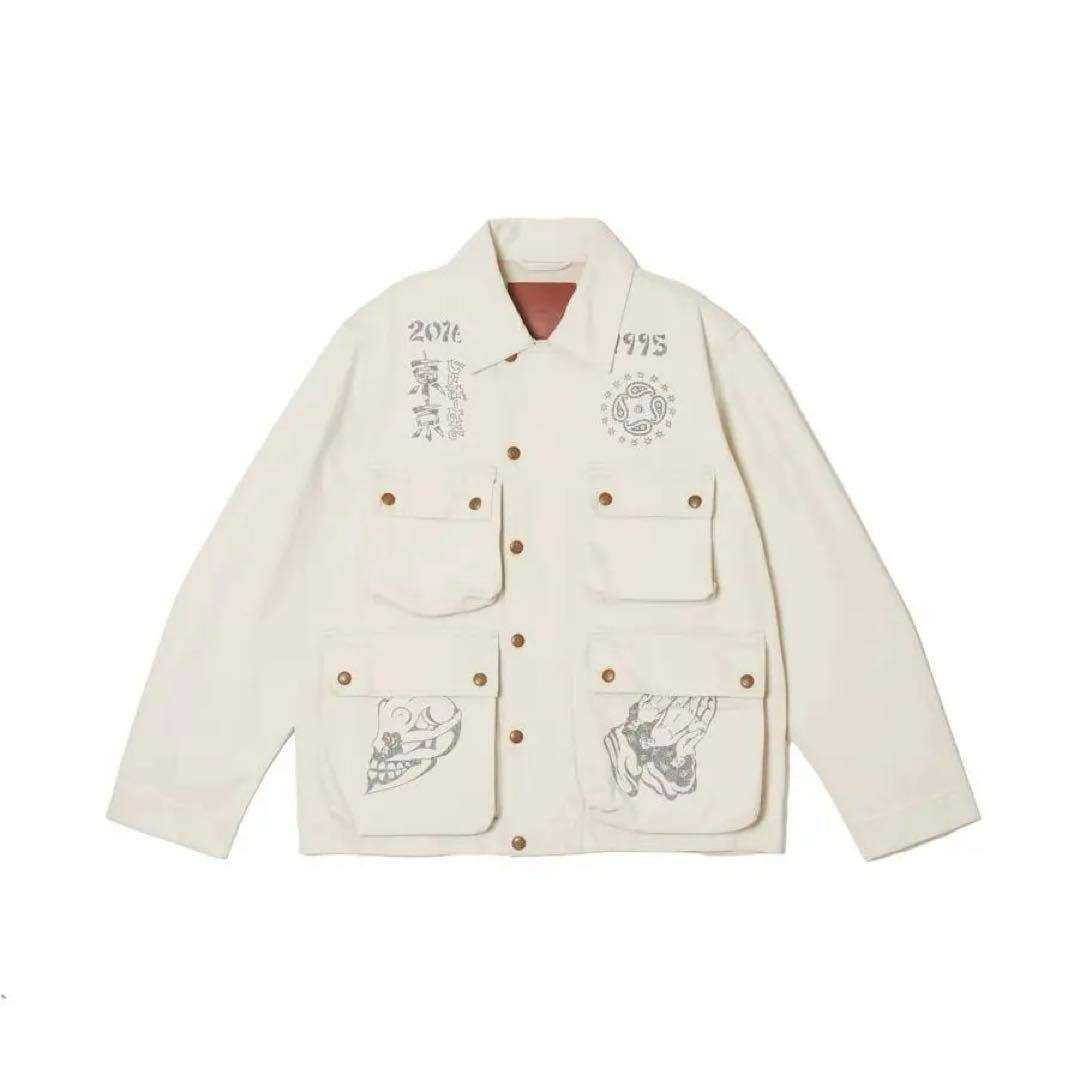ジャケット・アウター SUGARHILL TATTOO FLASH PRINT POCKET JKT2