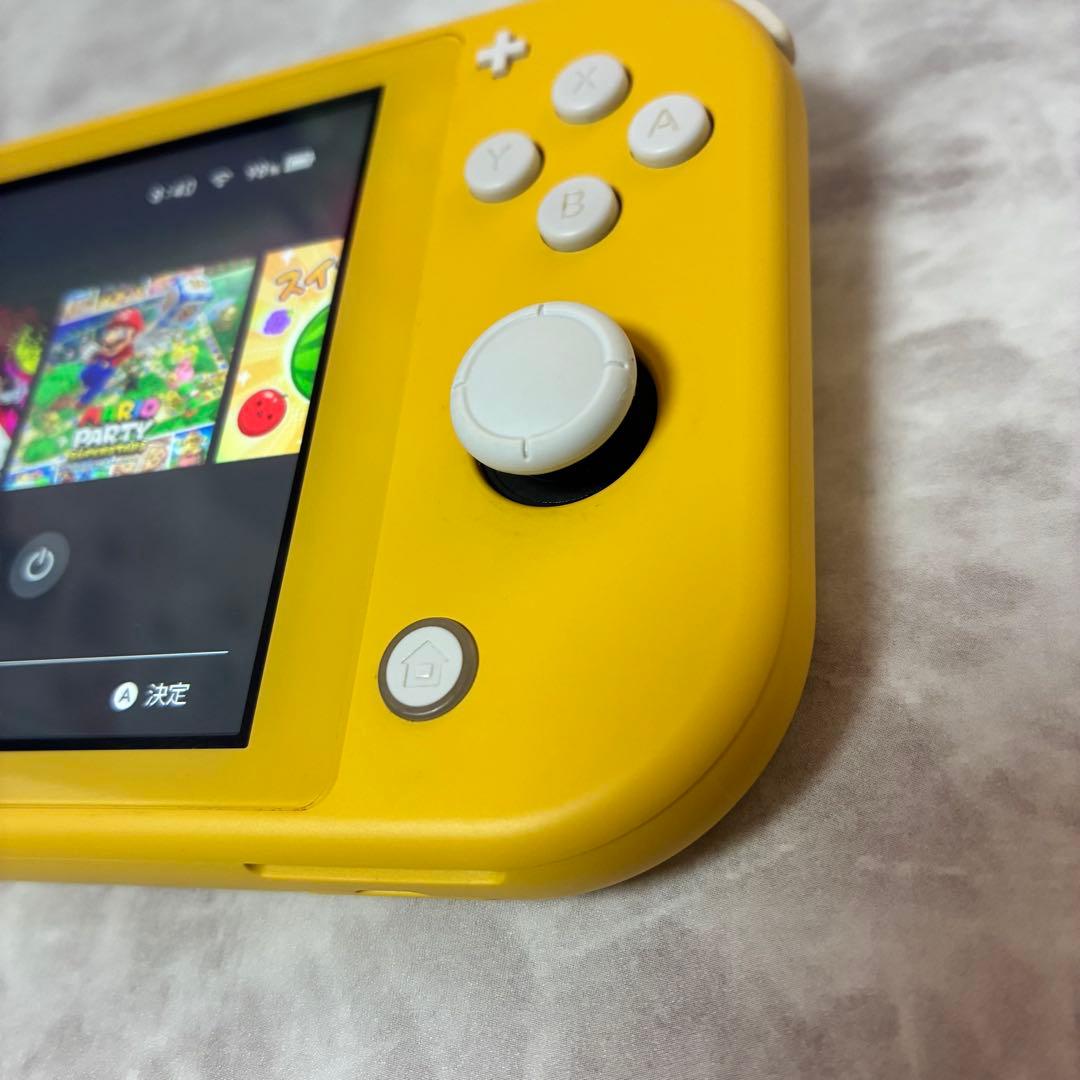 Nintendo Switch Lite イエロー 本体 充電器付き 動作確認済