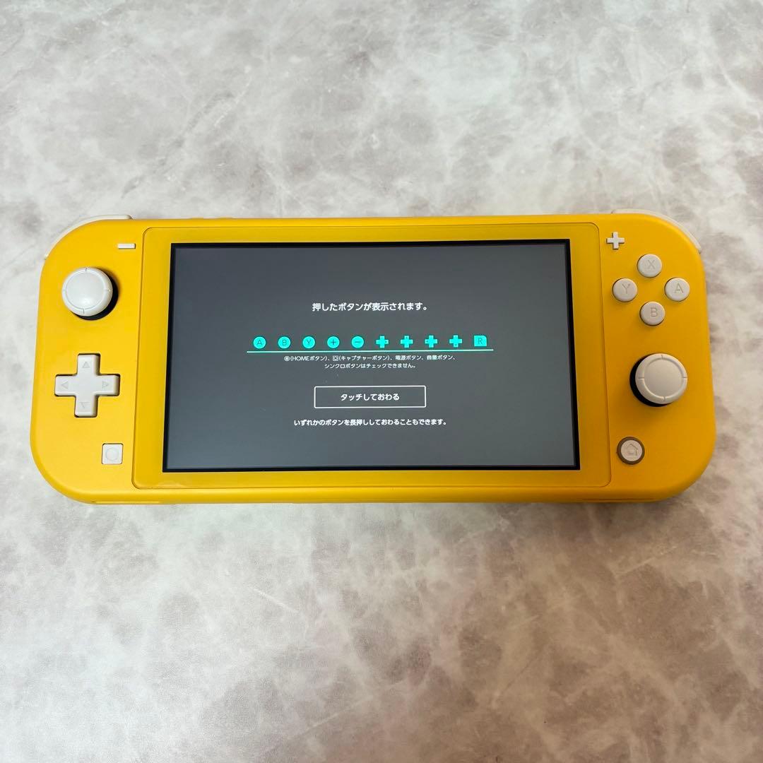Nintendo Switch Lite イエロー 本体 充電器付き 動作確認済