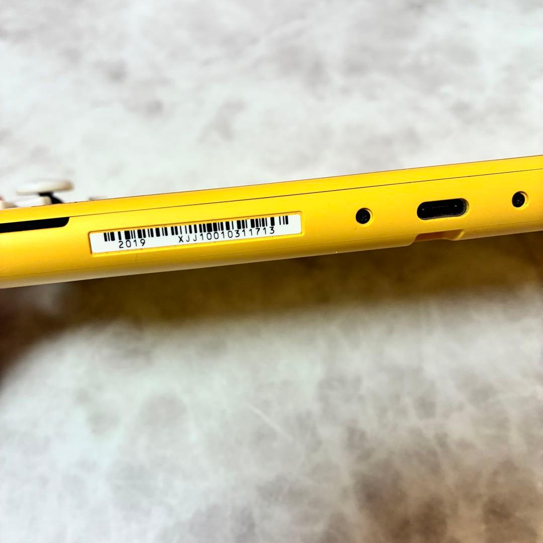 Nintendo Switch Lite イエロー 本体 充電器付き 動作確認済