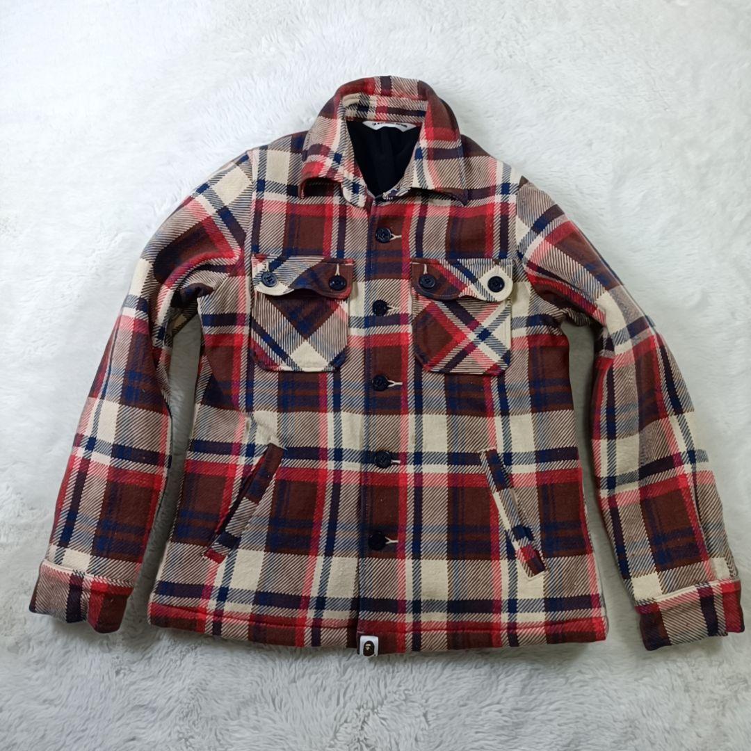 極希少✨キムタク着 ラブジェネ A BATHING APE CPOジャケットXS