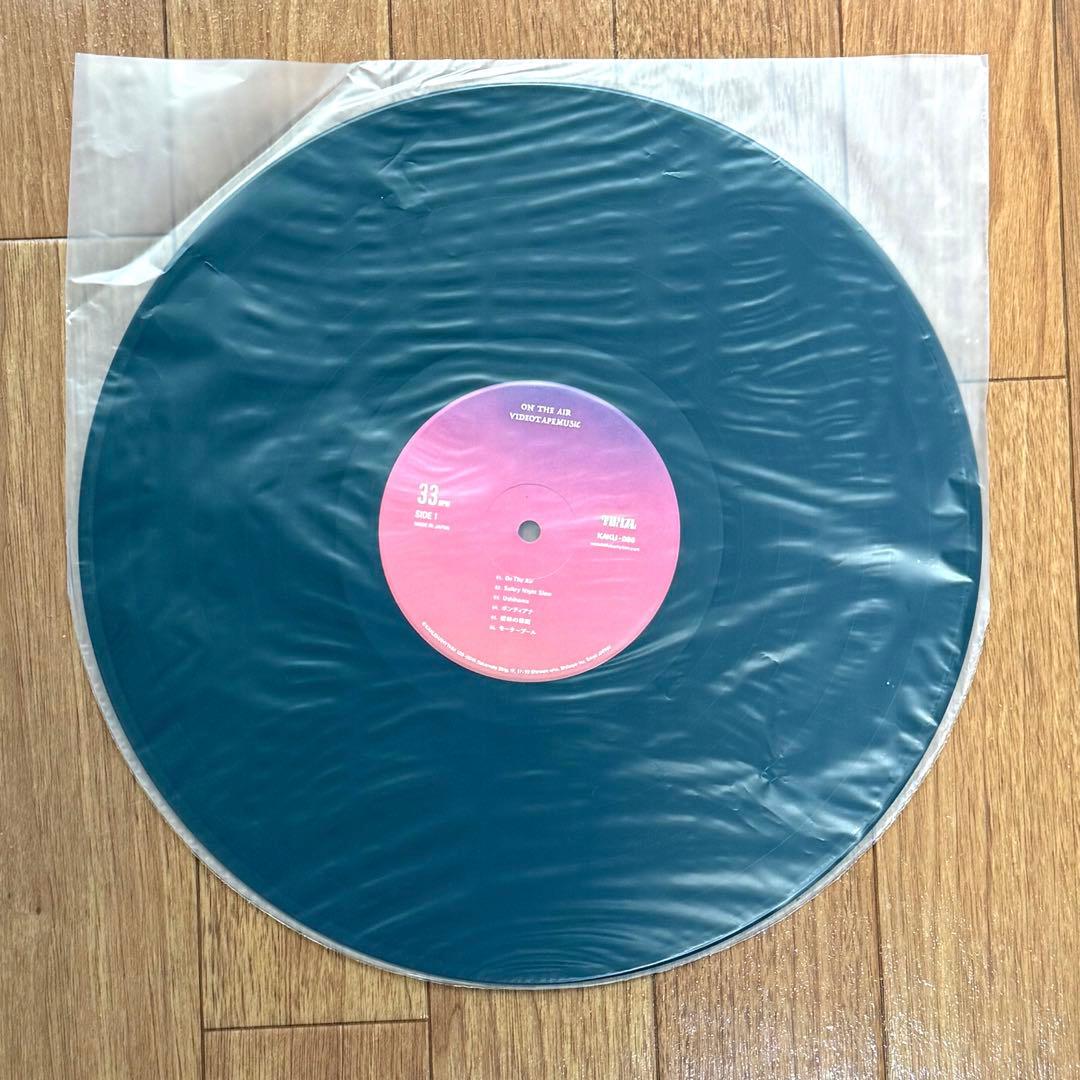 VIDEOTAPEMUSIC/ ON THE AIR アナログレコード（未再生）