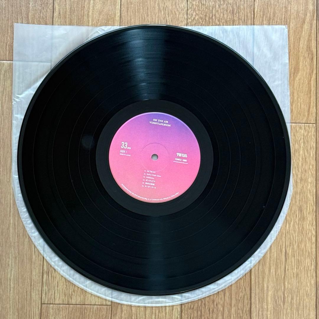 VIDEOTAPEMUSIC/ ON THE AIR アナログレコード（未再生）