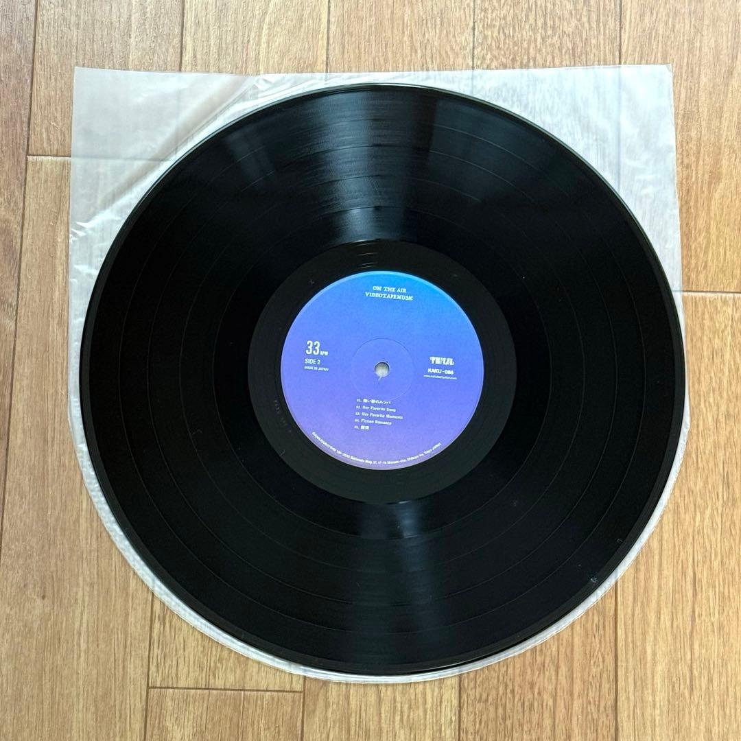 VIDEOTAPEMUSIC/ ON THE AIR アナログレコード（未再生）