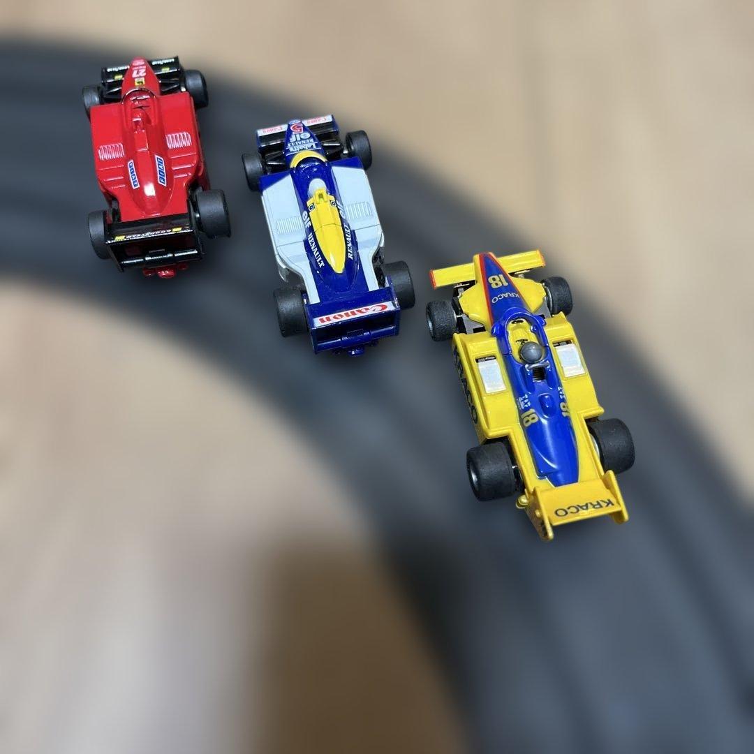 ★3台セット HOスロットカー F1 AFX TYCO