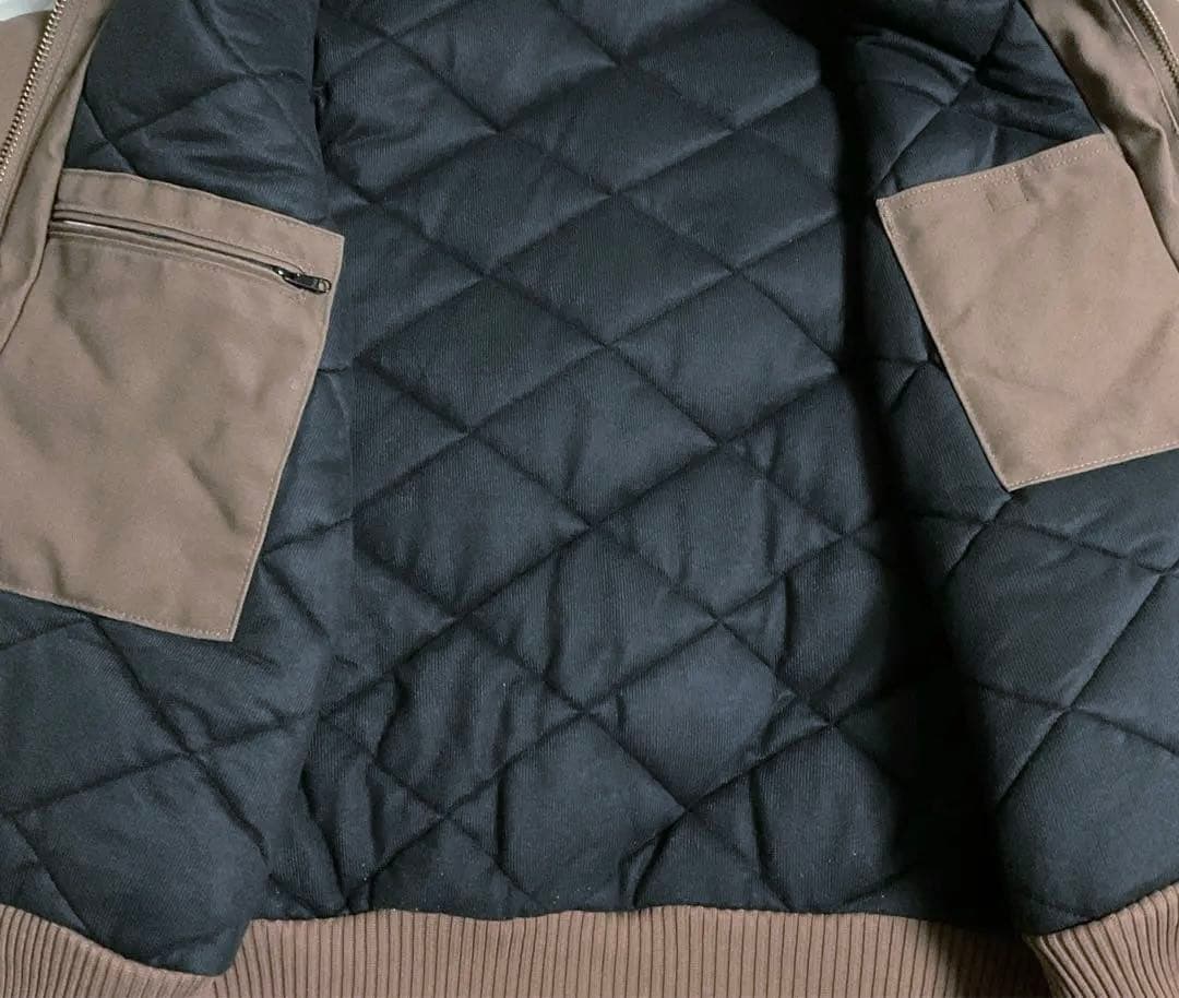 う*イ様 Carhartt アクティブジャケット　USA製　モカブラウン　Lサイ