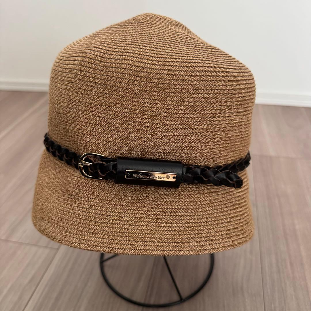Athena New York Coco Belt ハット (タン×ブラック）