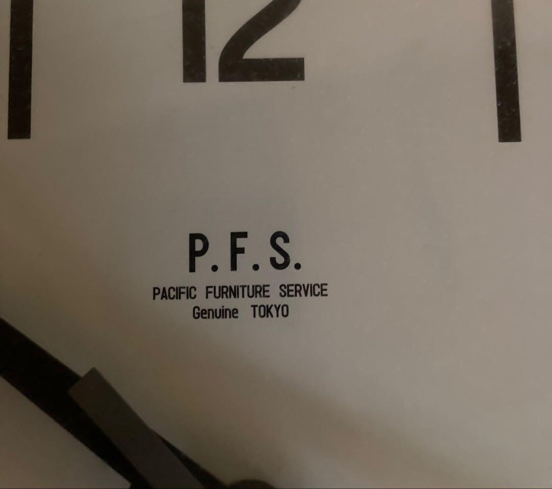 PACIFIC FURNITURE SERVICE 掛け時計 単三電池
