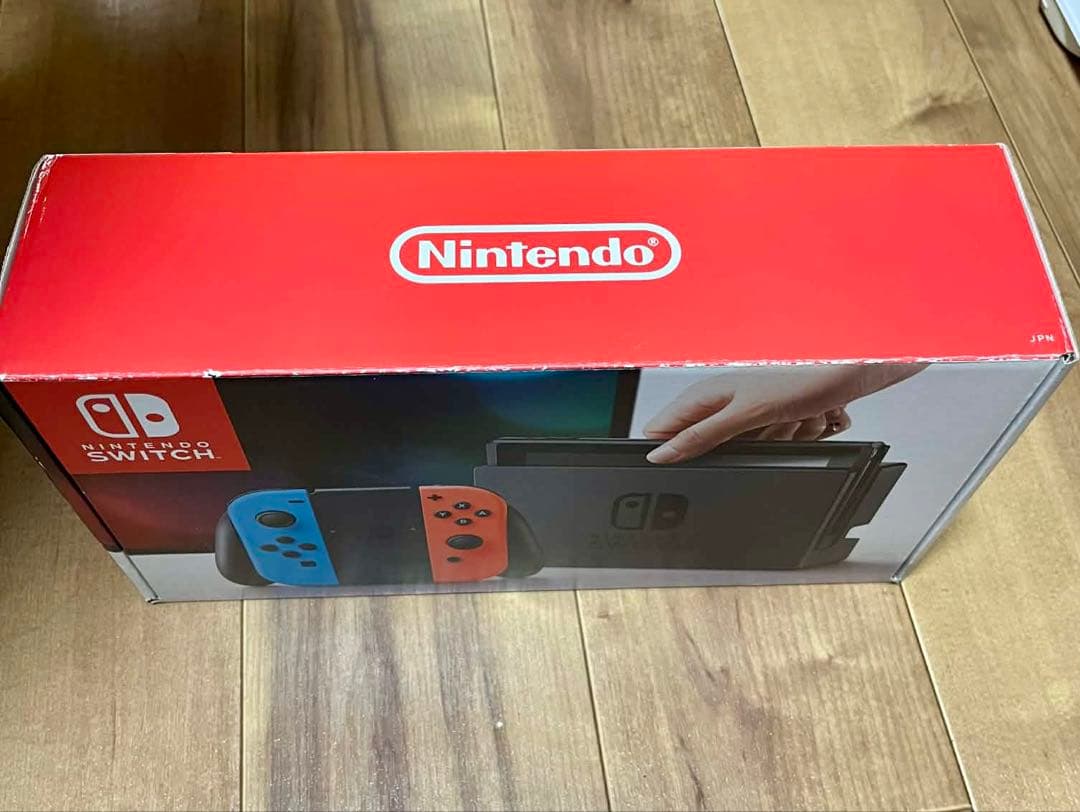 Nintendo Switch 本体 ブラック 青・赤コントローラー