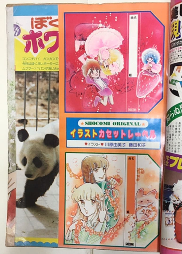 週刊少女コミック　80年6、8、9、83年5、84年13、18、増コミ78年12