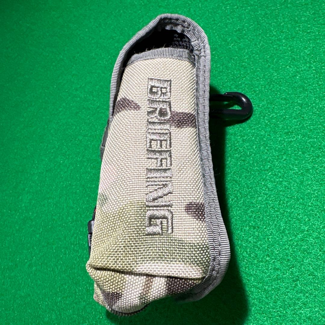【美品】BRIEFING GOLF★レザースコープケース★距離計ポーチ★迷彩柄★