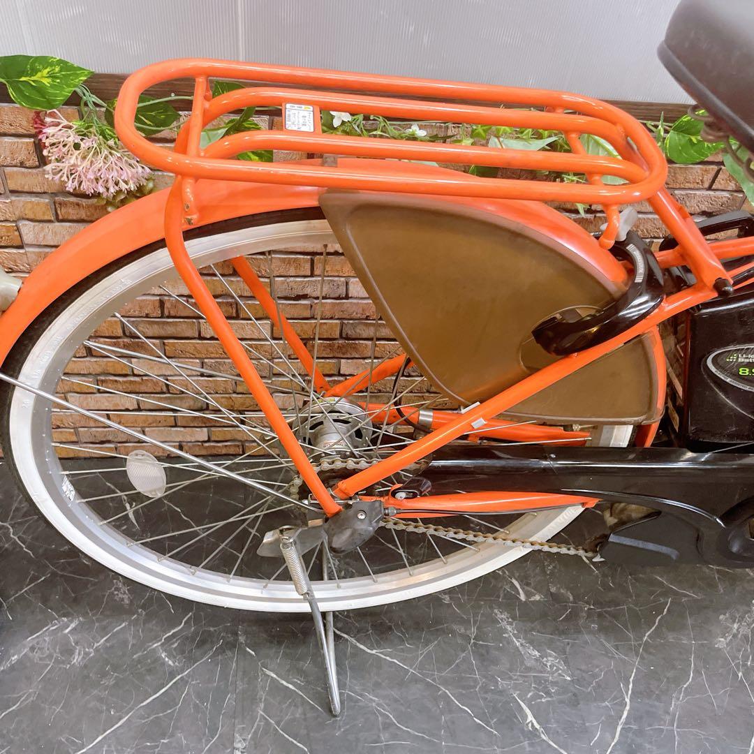 【52】電動自転車 ブリヂストン Assista オレンジ系 Panasonic