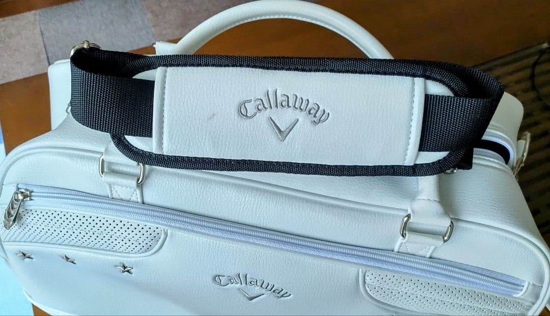 Callaway ゴルフ ボストンバッグ ホワイト