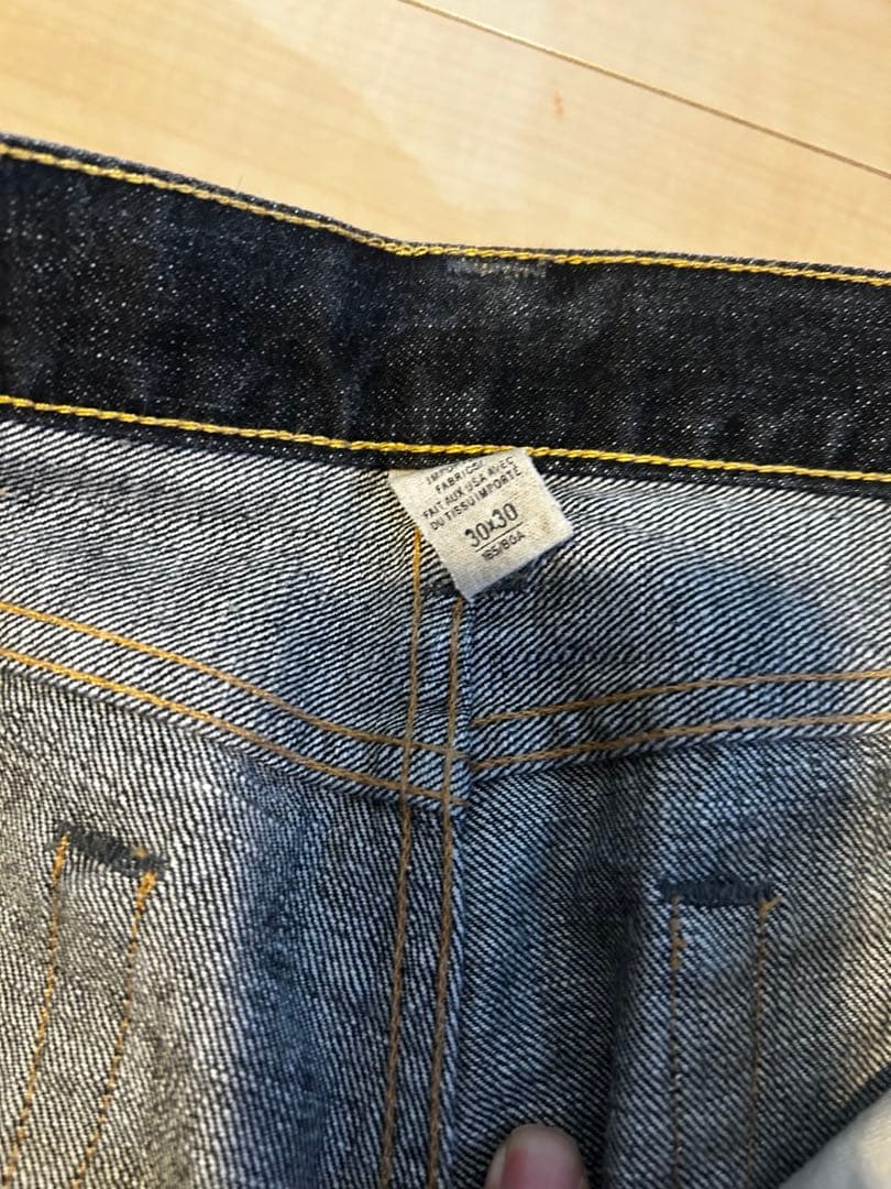 最終金額、超美品！RRL SLIM NARROW ブラックデニム　30/30