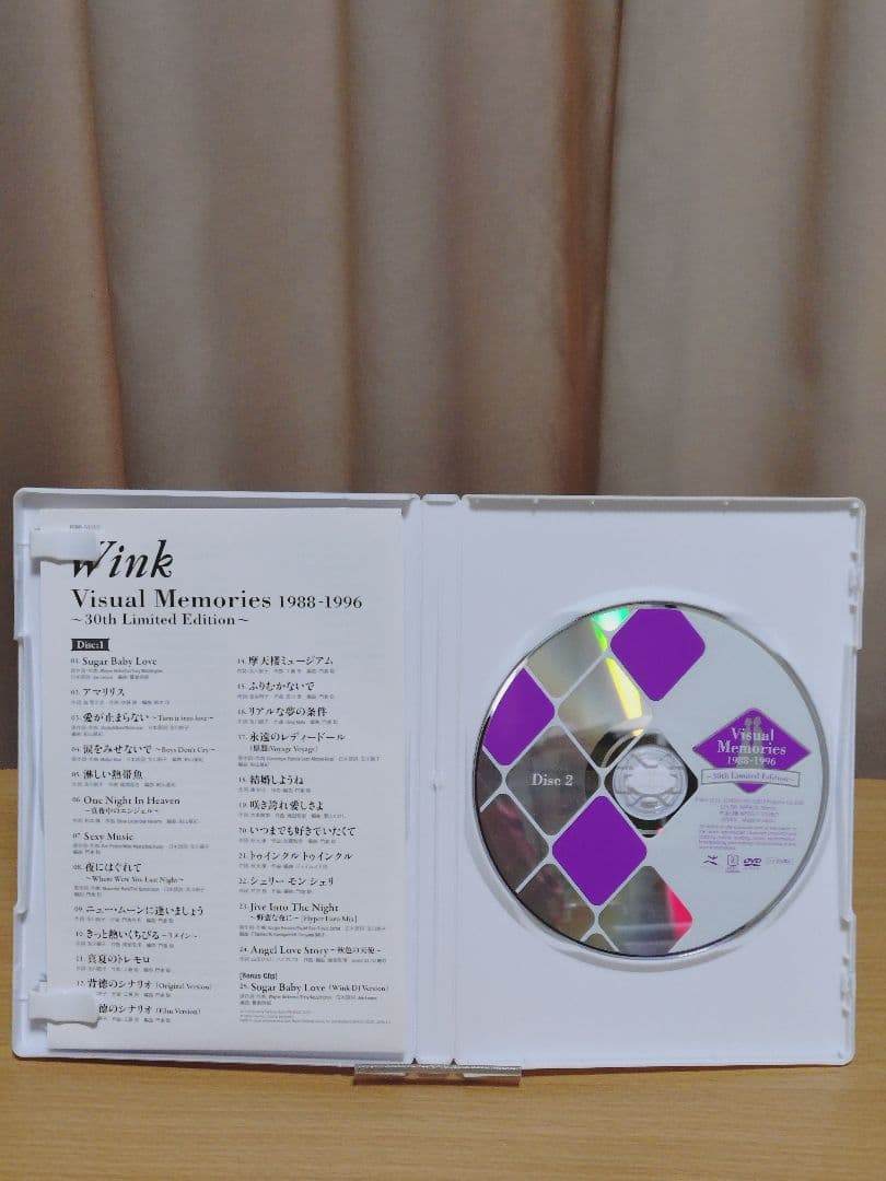 Wink ウィンクDVD2種セット（各2枚組）