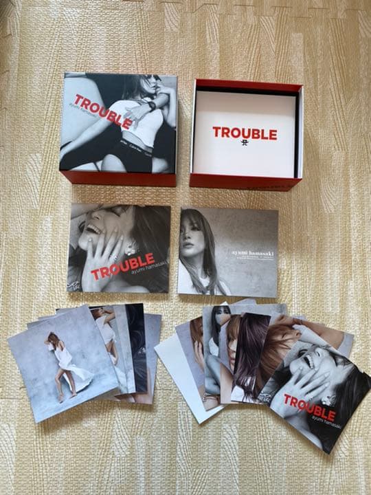 浜崎あゆみ　TROUBLE 初回限定盤 ジャケB